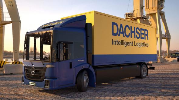 Dachsers första vätgaslastbilar rullar snart på vägarna.