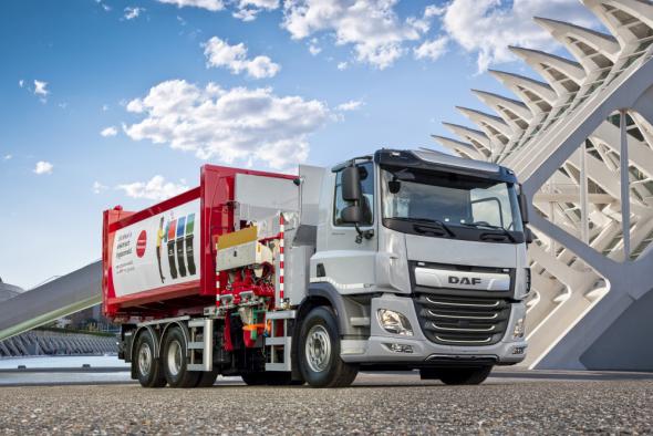 DAF Trucks introducerar sin CF Electric med 6x2 chassi. De första fordonen kommer snart att testas i fältet.