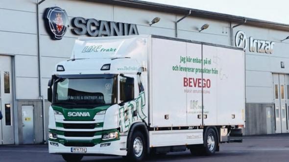 Genom att nu använda en lastbil som helt drivs på el tar Bevego nästa steg mot fossilfria inrikestransporter till 2030.