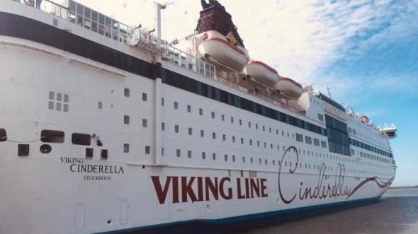 Viking Lines Cinderella var ett av de kryssningsfartyg som kom till Ystad i somras.