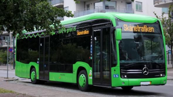 Elbussarna i Trelleborg har fått Blue Angel kvalitetsmiljömärkning.