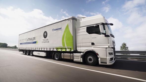 Samarbetsavtalet med Trailer Dynamics och Krone Commercial Vehicle Group är ett viktigt steg i DB Schenkers omställning till gröna transporter på längre vägsträckor.