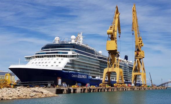 Mesab utför uppdrag på Celebrity Equinox