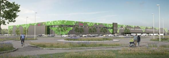 Det nya logistikprojekt i Helsingborg är fullt uthyrt till Greenfood (bilden är en illustration).
