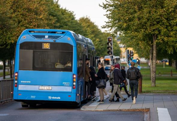 Buss i Göteborg.