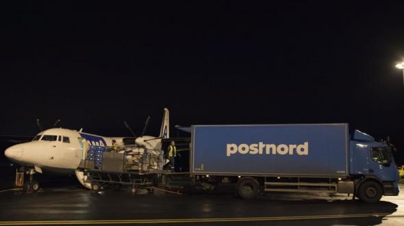 PostNord tillbaka på Jönköping Airport.