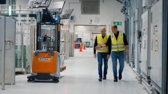 STILL visar hur intern logistik kan automatiseras i praktiken p&aring; &aring;rets Elmia Automation.