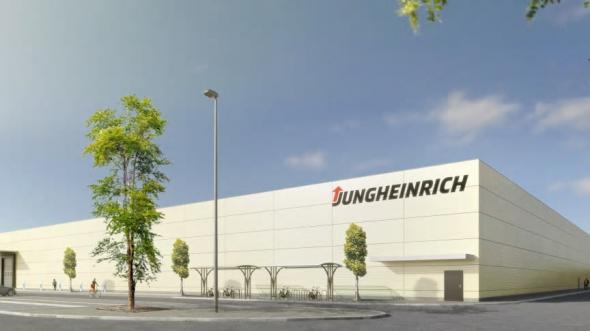 Jungheinrich bygger ny fabrik i Chomutov, Tjeckien (bilden är en illustration).