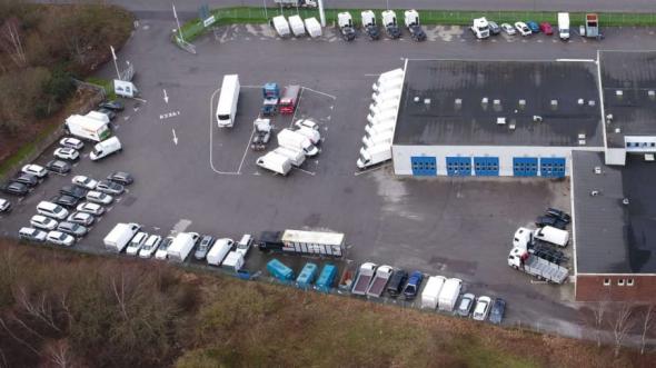 Nordic Truckcenter på Arlövsvägen 23, Arlöv.