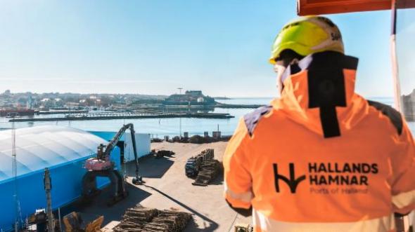 Hamnen i Varberg